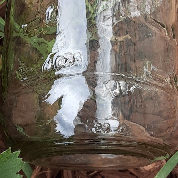 Classico Atlas Mason Jar Square 20 oz Clear Glass Dry Kitchen Craft Room Storage - Picture 12 of 12